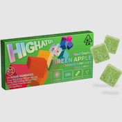 Highatus Green Apple CBD Sour Gummies (2:1 THC/CBD) 100mg