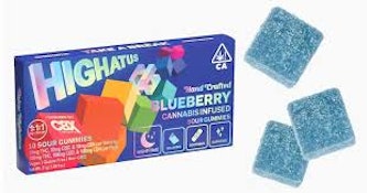 HIGHATUS | BLUEBERRY 1:1:1 THC/CBD/CBN - 10PK | EDIBLE
