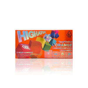 Highatus - HIGHATUS - Edible - L'Orange - 10-Pack - Sour Gummies - 100MG