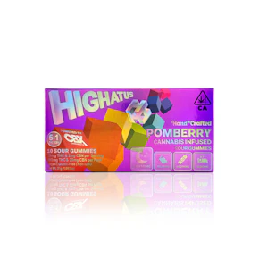 HIGHATUS - Edible - Pomberry CBN - 10-Pack - Sour Gummies - 100MG 