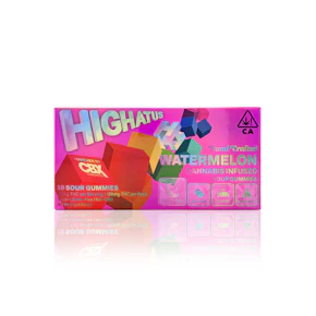 HIGHATUS - Edible - Watermelon - 10-Pack - Sour Gummies - 100MG