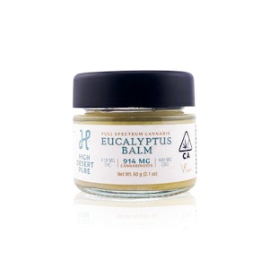 HIGH DESERT PURE - HIGH DESERT PURE - Topical - 1:1 - Eucalyptus Balm - 446MG