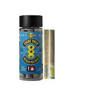 Higher Cultures/Gud Gardens Strawberry Fields & Bread and Butter 8pk Infused "Straight" Rolls