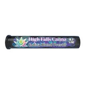 HIGH FALLS CANNA - Indica Blend | Preroll | 0.7g (High Falls Canna)