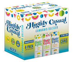 Highly Casual - Variety 6 Pack - Blueberry Pineapple - Lemon Lime - Strawberry Watermelon