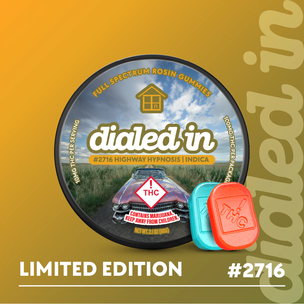 Dialed In - Dialed In - Gummies - Highway Hypnosis (I) - 100mg Main Image