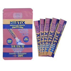 NANTICOKE - HiiStix Grape | Beverage Enhancer | 50mg/ 5 servings