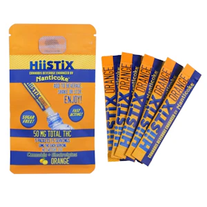 HiiStix - Orange | Beverage Enhancer | 10mg x 5pk | HiiStix