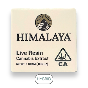 HIMALAYA - Himalaya - Live Resin - Terp Sauce - Gelato Beltz - Concentrates - 1.0g