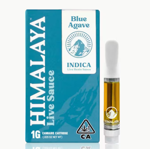 HIMALAYA - Himalaya | Blue Agave | Live Sauce Cartridge | 0.5G