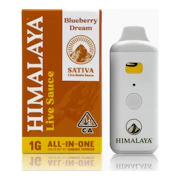 Himalaya | Blue Dream | Live Sauce All-In-One Vape | 1g