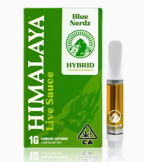 HIMALAYA - Himalaya | Blue Nerdz | Live Resin Sauce Cartridge | 1G Main Image