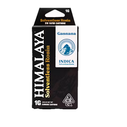 Himalaya | Gasnana | Solventless Rosin Cartridge