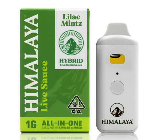 HIMALAYA - Lilac Mintz Live Sauce AIO 1G Main Image