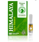 Himalaya | Oreoz OG | Live Resin Sauce Cartridge | 0.5g