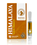 Himalaya | Super Grape Haze | Live Sauce Cartridge | 1G
