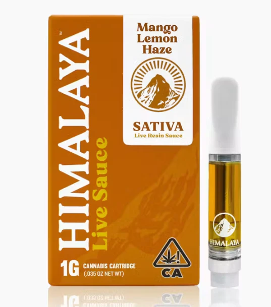 HIMALAYA - Himalaya | Mango Lemon Haze | Live Resin Sauce Cartridge | 1G Main Image
