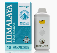 Himalaya | Moonlight | Live Resin Sauce All-in-One Vape | 1g