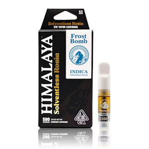 HIMALAYA - Himalaya | Frost Bomb | Solventless Rosin Cartridge | 0.5g