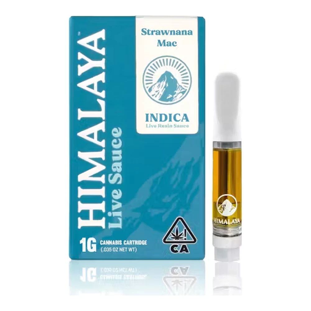 HIMALAYA - Himalaya | Strawnana Mac | Live Resin Sauce Cartridge | 1g Main Image