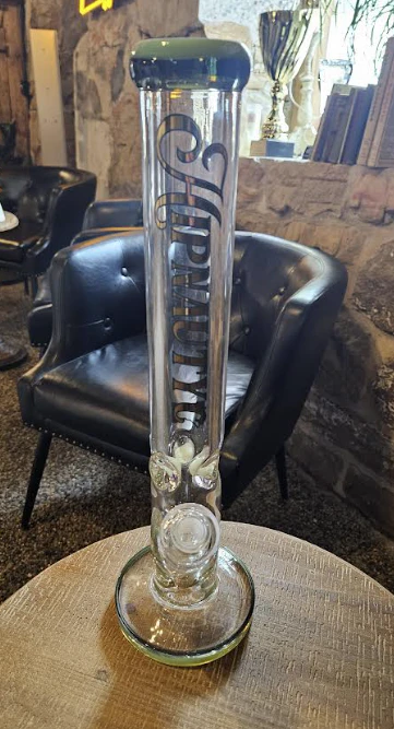 Hipnautyc - Hipnautyc | 2-Tone Straight Waterpipe | Green Main Image