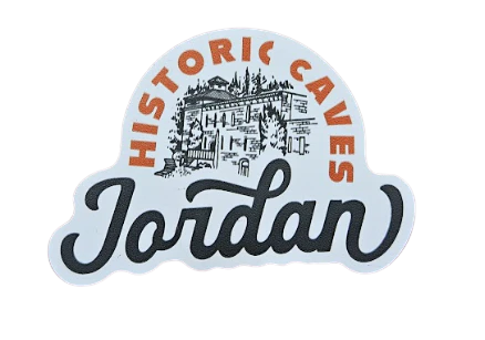 STRAINS OF THE EARTH - Jordan Historic Caves | Magnet | Logo Main Image