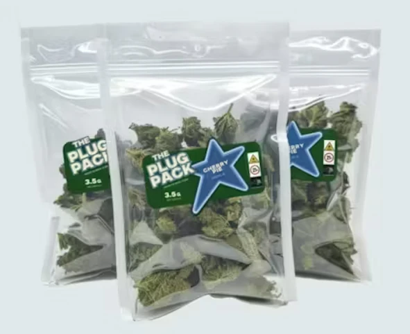 The Plug Pack - Cherry Pie -Indica- 25.96 THC| 3.5G (Flower)| The Plug Pack  -Z3 FRONT