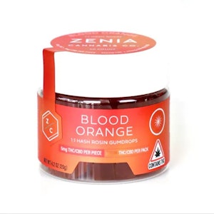 Zenia -  Zenia | Blood Orange | 100 mg 1:1 Gumdrops
