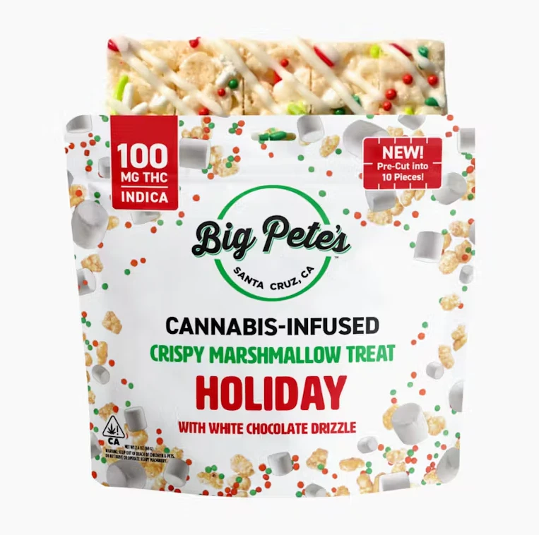 Big Pete's Treats - Big Pete's - Indica - Holiday Maple Caramel - Crispy Marshmallow Treat - (100mg) Main Image