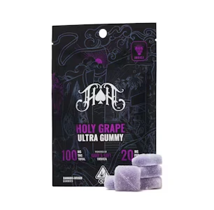 Heavy Hitters - Heavy Hitters-Holy Grape- Ultra Gummies 100mg THC