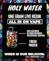 Holy Water | Street Tarts | Live Resin All-in-One Vape | 1g