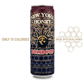 New York Honey | Edibble | Drink | Honey Spritzer | Bomb Pop | 10mg