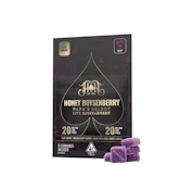 Heavy Hitters - Sleep - Honey Boysenberry - 100mg THC 100mg CBN Live Rosin Gummies - 5pk