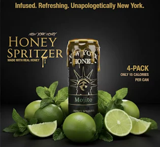 New York Honey | Edibble | Drink | Honey Spritzer | Mojito | 10mg
