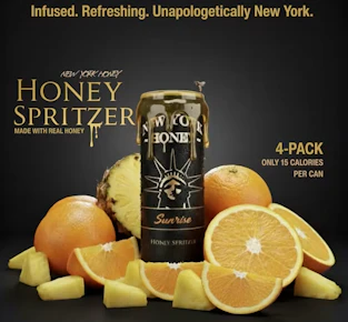 New York Honey | Edibble | Drink | Honey Spritzer | Sunrise | 10mg