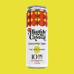 Highly Casual Seltzer 10MG - Honeycrisp Apple