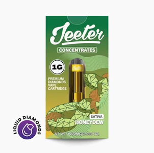 JEETER - Jeeter - 510 Cartridge - Liquid Diamonds - Sativa - HoneyDew - (1g)