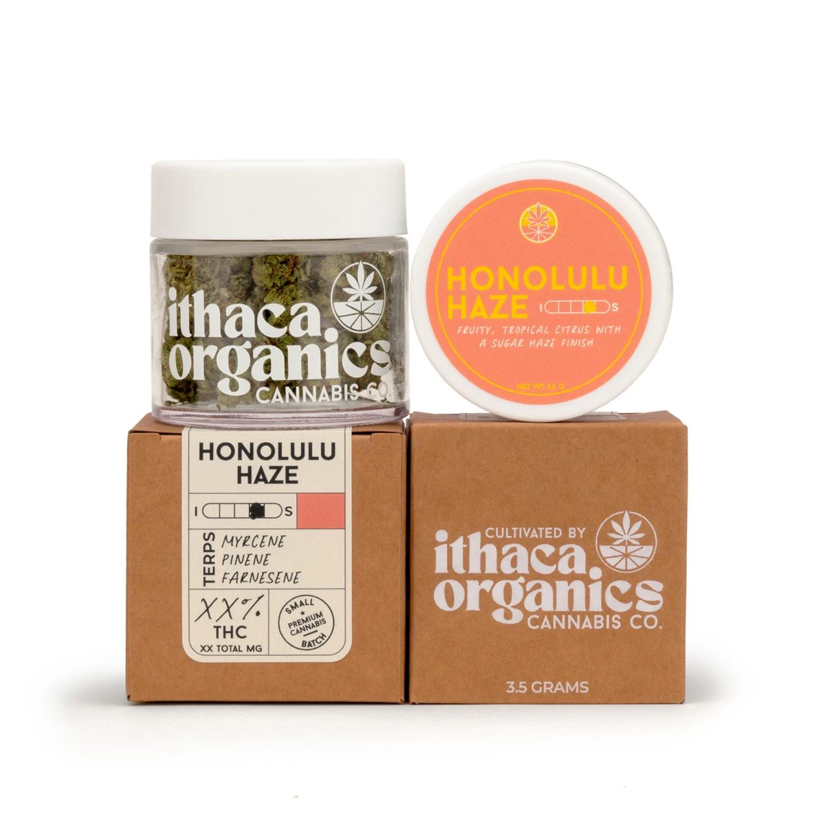 Ithaca Organics - Ithaca | Organic Flower | Honolulu Haze | 3.5g Main Image
