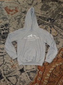 Grey Hoodie w/ White- Large