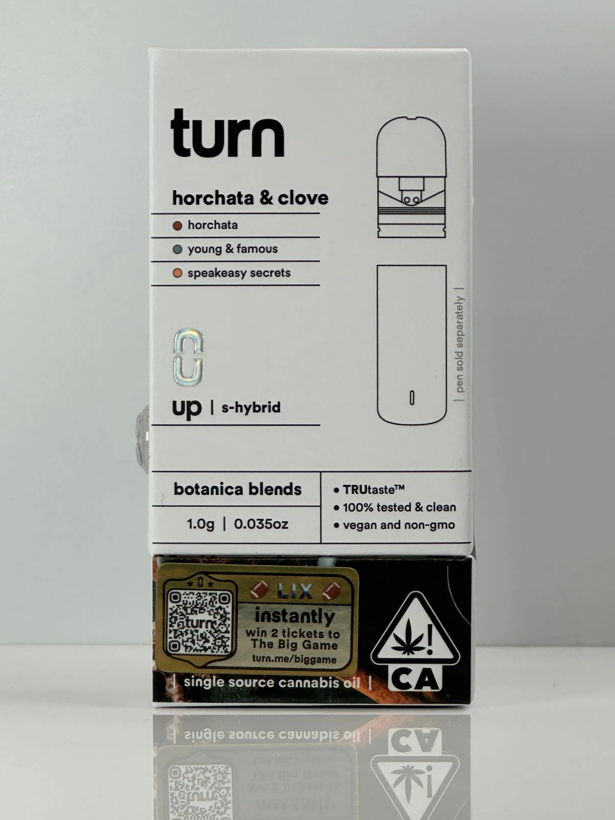 turn - Turn 1g Horchata & Clove Pod  Main Image
