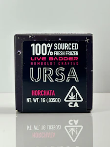 URSA Extracts - URSA 1g Horchata Badder