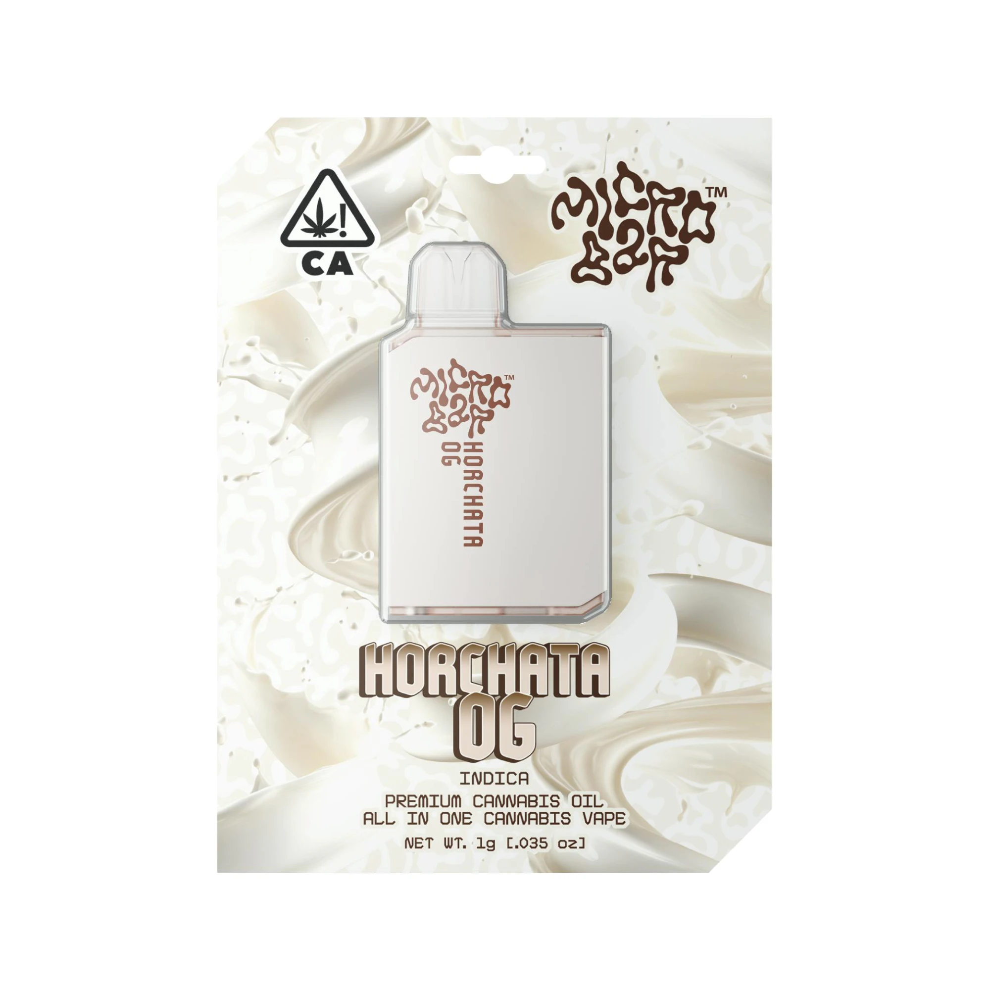 Micro Bar - 1g Horchata OG / All-in-One / Micro Bar Main Image
