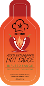Edibles | Chef Matt | Aged Red Pepper Hot Sauce | 10mg