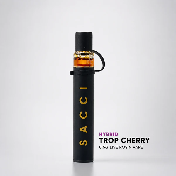House of Sacci - Trop Cherry - 0.5g Live RosinAIO Vape Main Image
