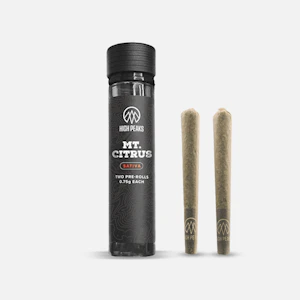 HIGH PEAKS (NY) - High Peaks - AJ'S Sour Diesel - 2pk Preroll