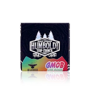 HUMBOLDT TERP COUNCIL - Concentrate - GMOB - Live Rosin - 1G