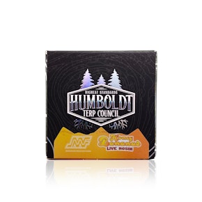 HUMBOLDT TERP COUNCIL - Concentrate - Honey Bananas - Live Rosin - 1G