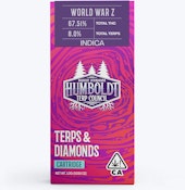 Humboldt Terp Council - 1g Live Resin Vape Cart - World War Z