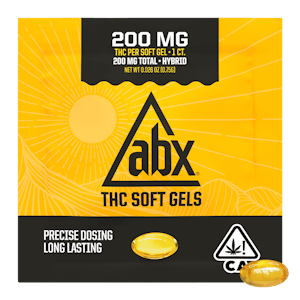 ABSOLUTE EXTRACTS - [ABX] THC Soft Gels - 200mg - Single Count (H)
