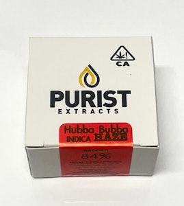 PURIST EXTRACTS - Purist Extracts Badder 1g - Hubba Bubba Haze 84%